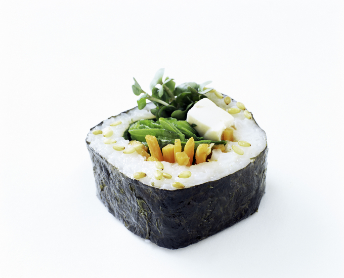 sushi, tengeri moszat, egészséges táplálkozás,