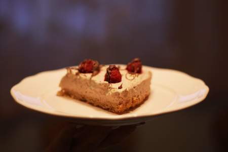 Borítókép: #Évi az Éván - Isteni fitt málnatorta