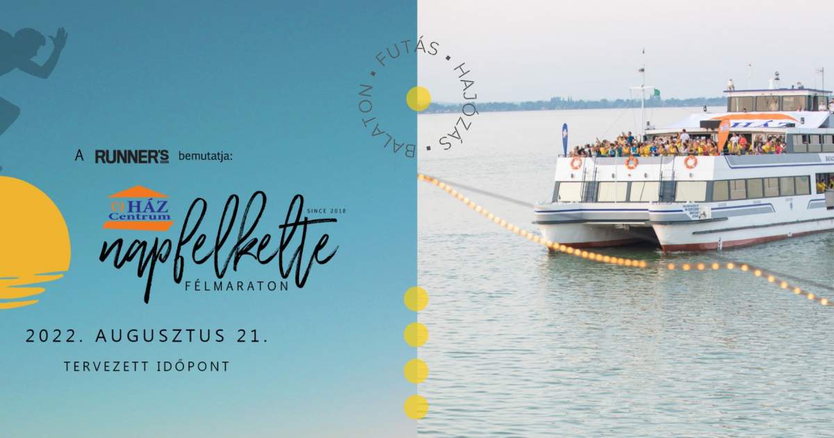 Borítókép: Kezdenél egy versenyt a Balaton közepén, az elsők között megpillantva a felkelő nap sugarait?