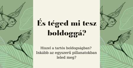 Borítókép: Az Éva magazin nagy boldogság kutatása