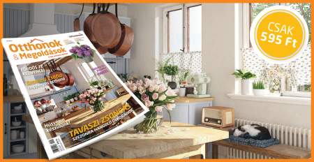 Borítókép: Helló, tavasz! – Már kapható az Otthonok&Megoldások magazin legfrissebb lapszáma!