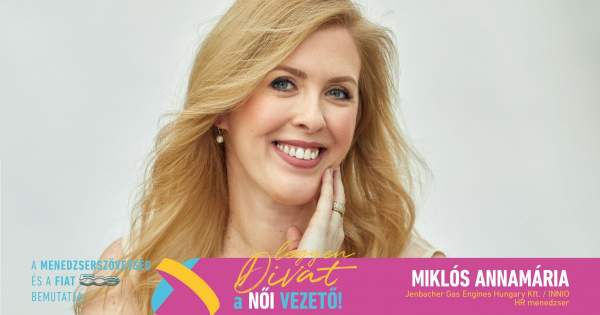 Borítókép: Legyen Divat a Női Vezető! - Miklós Annamária: „Fontosnak tartom, hogy hetente minimum kétszer úszóedzéssel kezdjem a napot, és átszellemüljek egy kicsit”