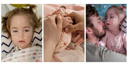 Borítókép: A legkisebb lépés is nagyobb annál, mint hogy tétlenül várjunk – kislányuk életmentő kezelésére gyűjtenek, versenyt futva az idővel 