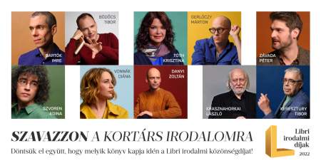Borítókép: A kortárs irodalom ünnepe - Elindult a Libri irodalmi díjak közönségszavazása