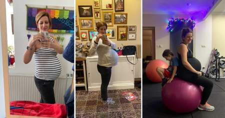 Borítókép: "Húha, lesz ez még nagyobb?" - Második és harmadik trimeszter ikrekkel