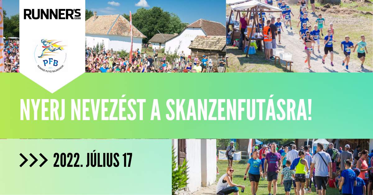 Borítókép: Nyerj egy nevezést a július 17-i SkanzenFutásra!