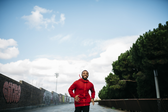 happy runner, mosolygás, motiváció, hatákony futás,