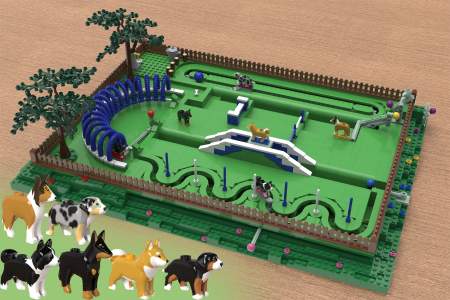 Borítókép: Azon dolgozik egy magyar, hogy mudi, puli és border collie LEGO figura is készüljön 