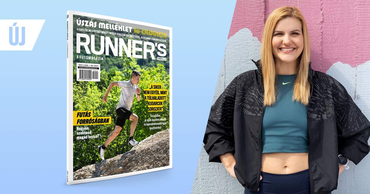 Borítókép: Megjelent a legújabb Runner’s World – címlapon Józsa Gábor terepfutó, olimpikon maratonista
