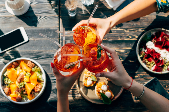 koktél, egészséges táplálkozás, fogyás, alkohol,