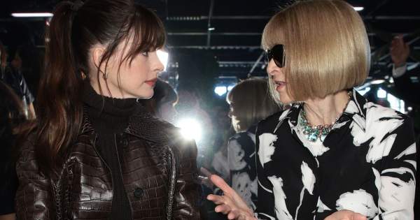 Borítókép: Az ördög Pradat visel a való életben: Anne Hathaway és Anna Wintour együtt mutatkoztak