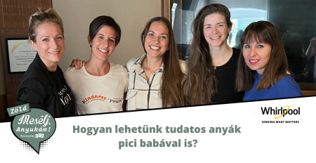 Borítókép: Hogyan lehetünk tudatos anyák pici babával is? Mesélj, Anyukám! ZÖLD különkiadás