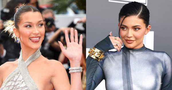 Borítókép: Kopizd le a stílusukat: Bella Hadid és Kylie Jenner egyszerűen odavan ezért az új farmertrendért