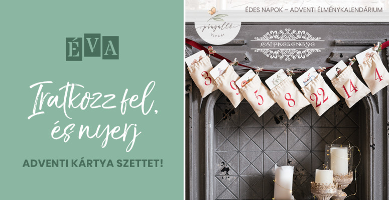 Borítókép: Iratkozz fel hírlevelünkre, és nyerj Adventi élménykalendáriumot!