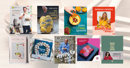 Borítókép: 9 gasztro könyvújdonság, amikből lefőzöd a csillagokat is