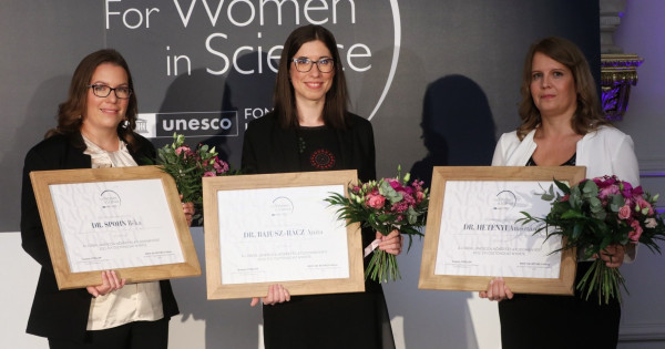 Borítókép: 20 éves a magyar „A Nőkért és a Tudományért díj”