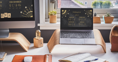 Borítókép: Ingyenesen letölthető 2023-as Holdnaptár Endrész Timitől, ami az otthonod vagy az irodád éke lehet