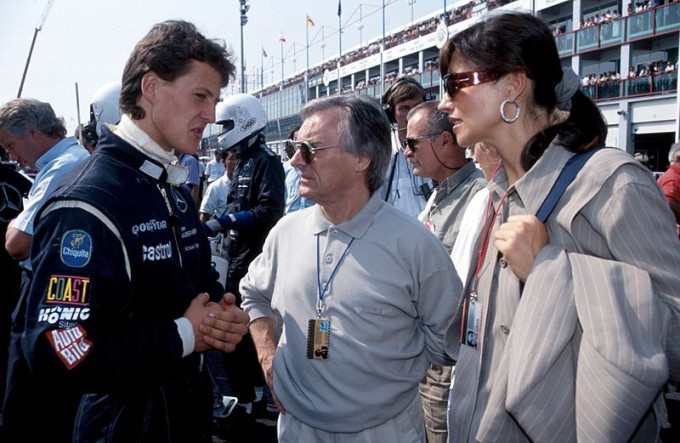 Michael Schumacher és Bernie Ecclestone