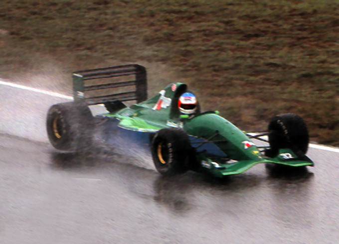 Michael Schumacher a Jordannel