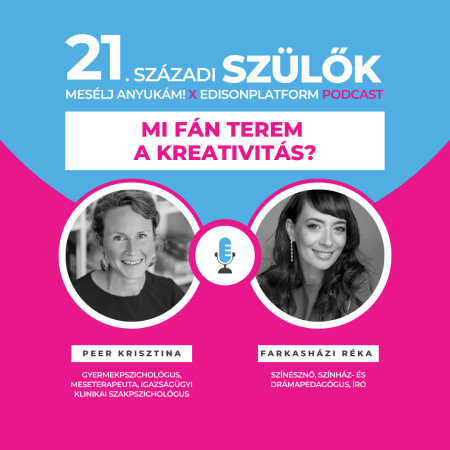 Borítókép: Mi fán terem a kreativitás? Farkasházi Réka és Peer Krisztina játékról, kreativitásról