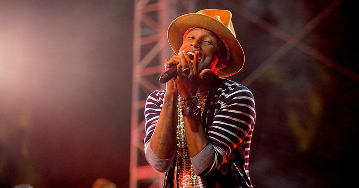 Pharrell Williams a 2014-es Coachella fesztiválon