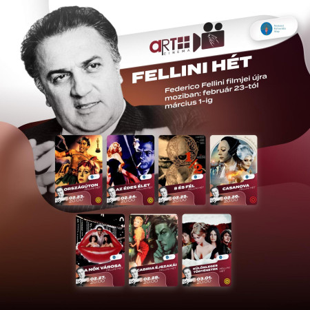 Borítókép: Fellini filmhét az Art+ Cinemában