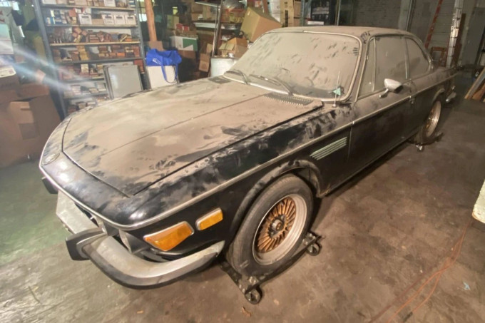 BMW 3.0 CS barn find