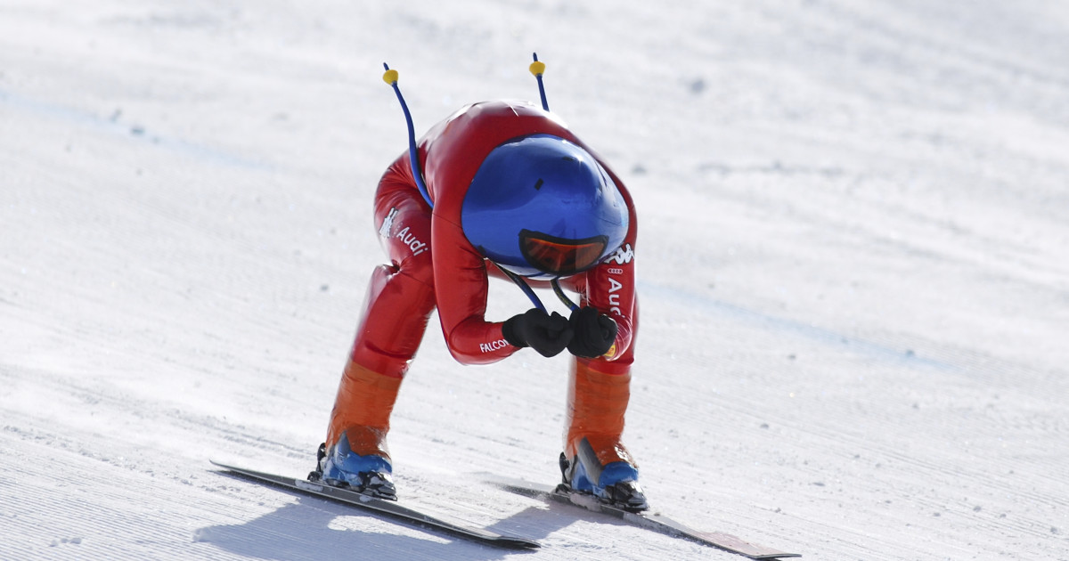 speed skiing