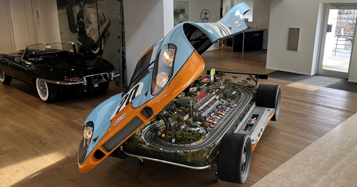 Porsche 917 slotcar pálya