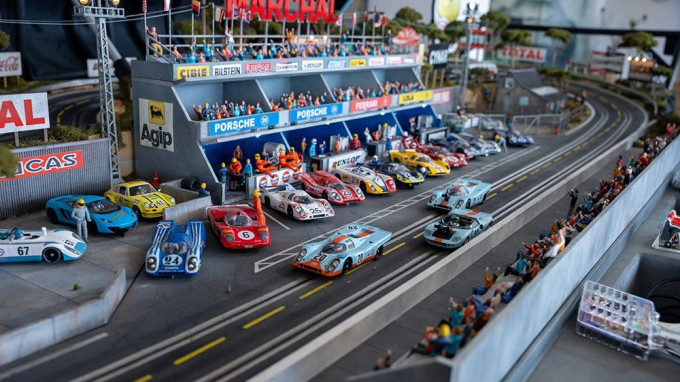 Porsche 917 slotcar pálya