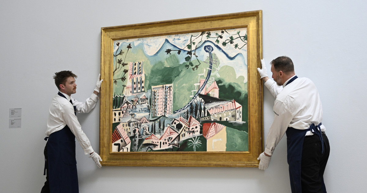 Picasso festmény a Sotheby's aukcióján