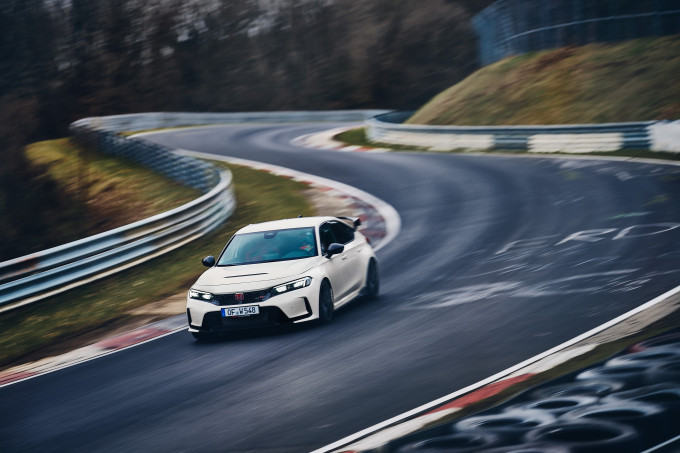 Honda Civic Type R a Nordschleifén