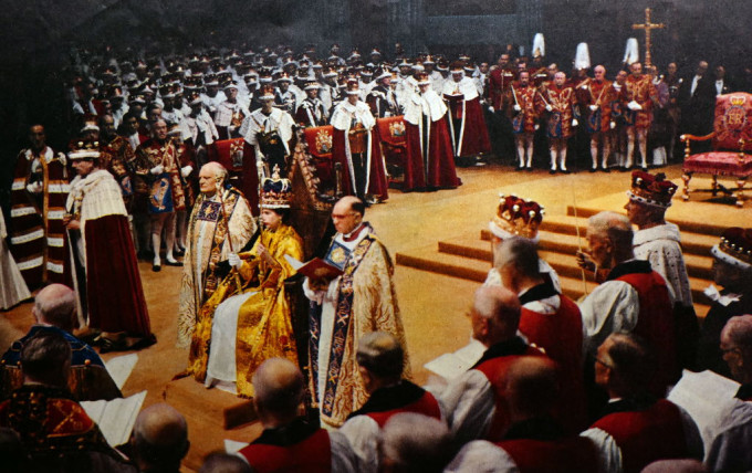 II. Erzsébet koronázása