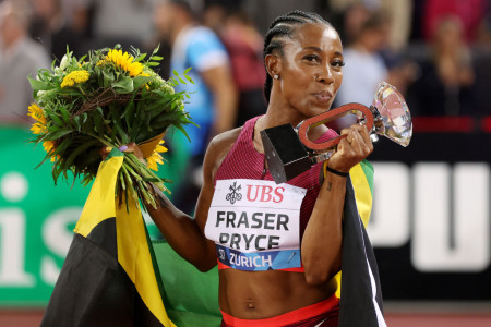 Η Shelly-Ann Fraser-Pryce, η σπρίντερ των 100 μέτρων, είναι η αθλήτρια της χρονιάς