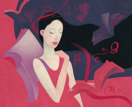 Borítókép: Az olvasó nő gondolkodik