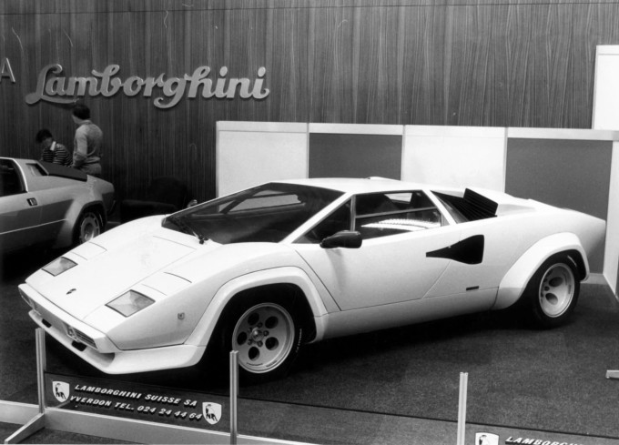 Lamborghini Countach a genfi szalonról