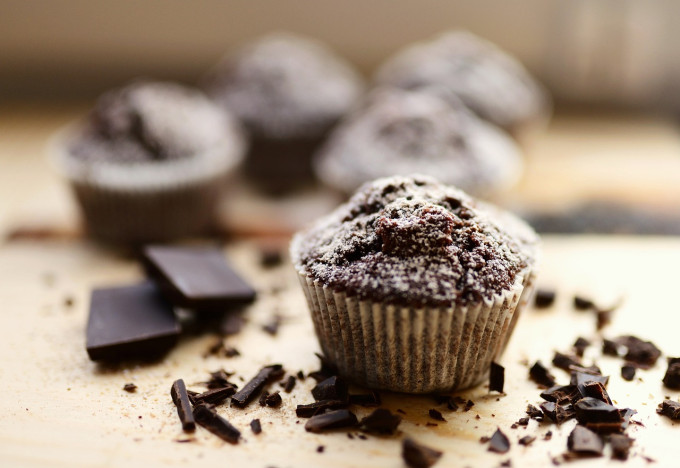 cukkinis csokis muffin