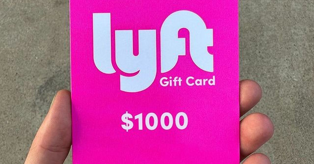 Lyft ajándékkártya