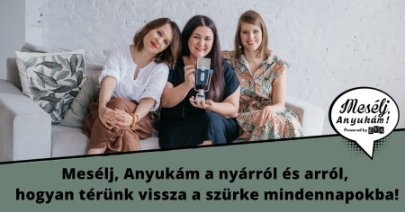 Borítókép: Mesélj, Anyukám  a nyárról és arról,  hogyan térünk vissza  a szürke mindennapokba!