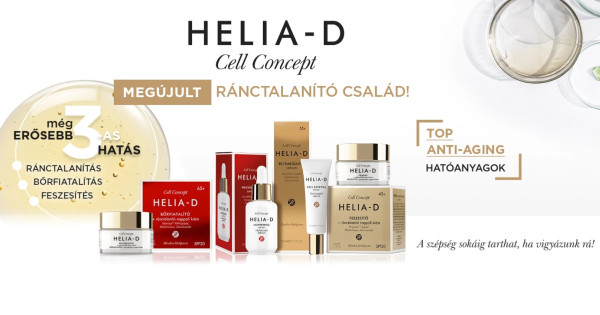 Borítókép: Megújult termékcsaláddal és új nagykövettel indítja az őszt a Helia-D