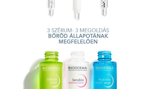 Kattints a képre és fedezd fel a Bioderma szérumait!