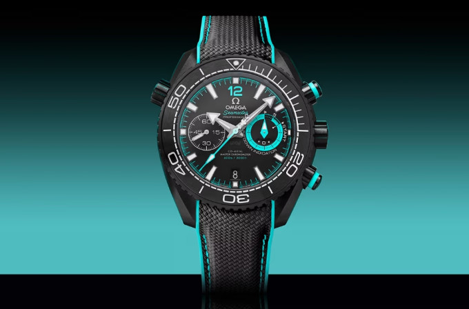 Seamaster Planet Ocean Deep Black ETNZ Edition