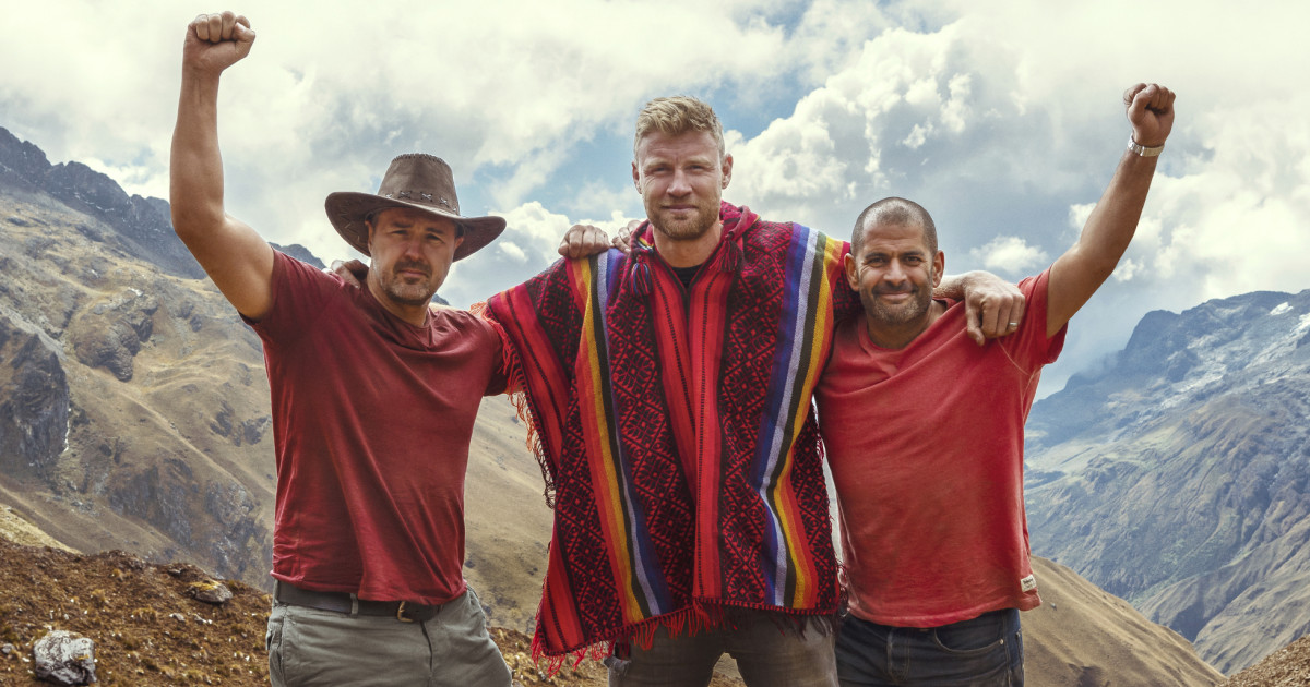 Paddy McGuinness, Andrew Flintoff és Chris Harris