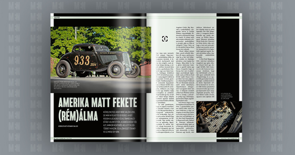 A V8 a pokolban is V8, de egy hot rodban az igazi