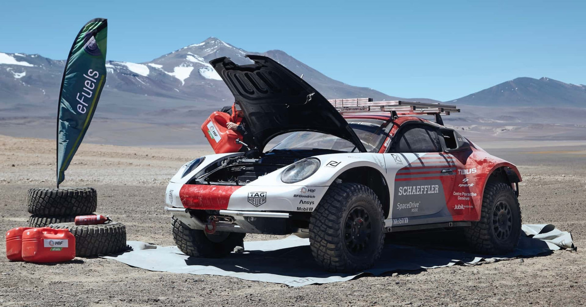 Porsche vulkáni expedíció
