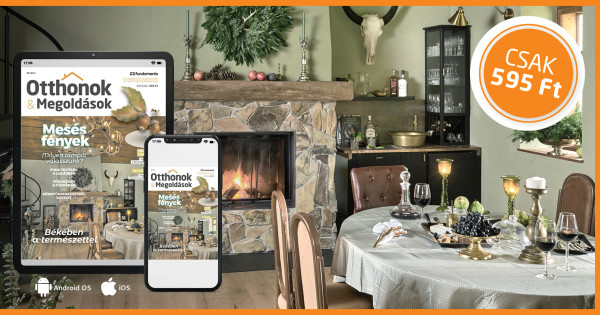 Borítókép: Fényekkel tele! Megjelent az Otthonok&Megoldások online magazin legfrissebb száma