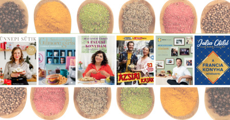 Borítókép: Ínyenc iránytű: íme a 2023-as év hat legjobb szakácskönyve