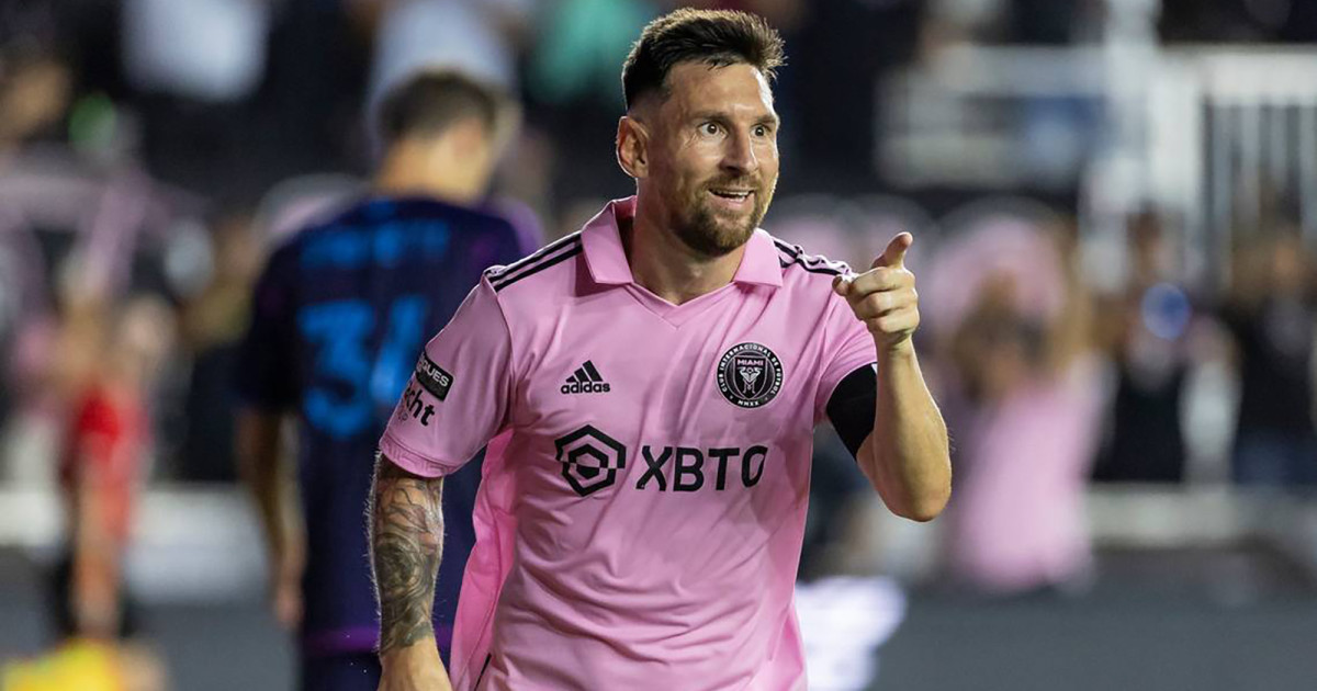 Lionel Messi az Inter Miami mezében