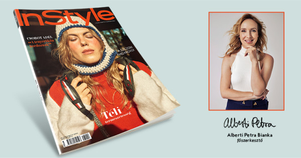 Borítókép: Megjelent az InStyle téli lapszáma, címlapon Csobot Adél