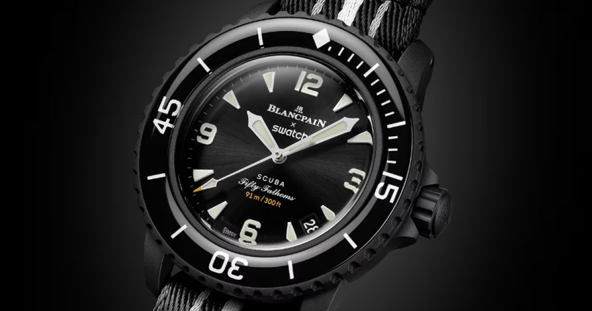 Blancpain x Swatch OCEAN OF STORMS